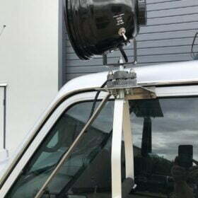 BHS Land Cruiser 70 series Door spotlight mount and remote handle