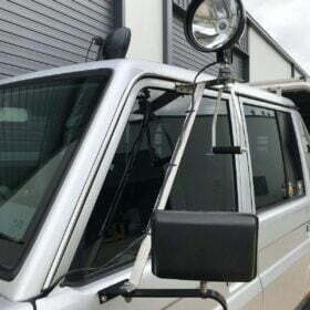 BHS Land Cruiser 70 series Door spotlight mount and remote handle
