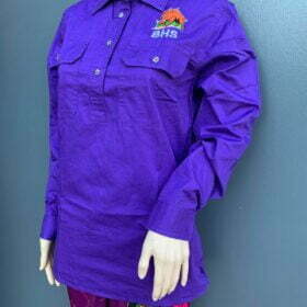 BHS Pilbara Ladies WorkShirts – Purple –
