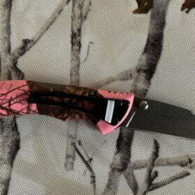 Buck Bantam BLW, Folding Knife 285CMS10, Mossy Oak® Blaze Pink Camo Handle