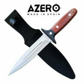 Azero Dark Micarta Pig Sticker Hunting Knife