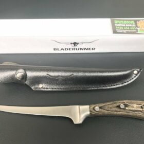 Bladerunner Fish Fillet Knife with Leather Sheath