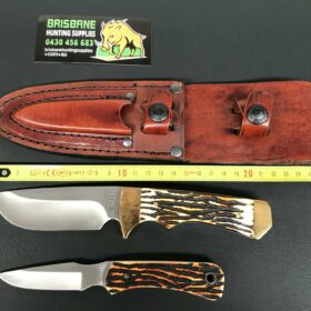 UNCLE HENRY 182UH & 301UH Combo w/Leather Sheath