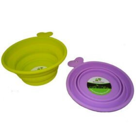Collapsible Travelling Water Bowl – Yellow
