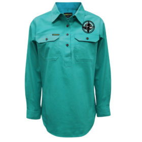 BB4x4 Thomas Cook Hard Slog Long Sleeve Shirts – Turquoise