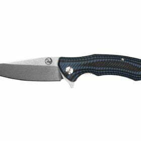 Tassie Tiger Folding Pocket knife with Blue & Black