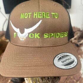 Not Here To F*ck Spiders Hat