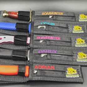 BHS Custom Embroidered Knife Pouches