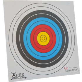 ZONE ARCHERY PAPER TARGET FACES – 5 PACK