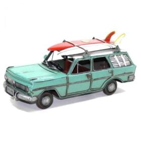TEAL EH STATION WAGON W/SURGBOARDS 29CM